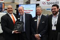 Murray Percival Company ‘MIRTEC Manufacturers’ Representative Organization of the Year 2014’. Brian D’Amico, President of MIRTEC Corp., presented the award.